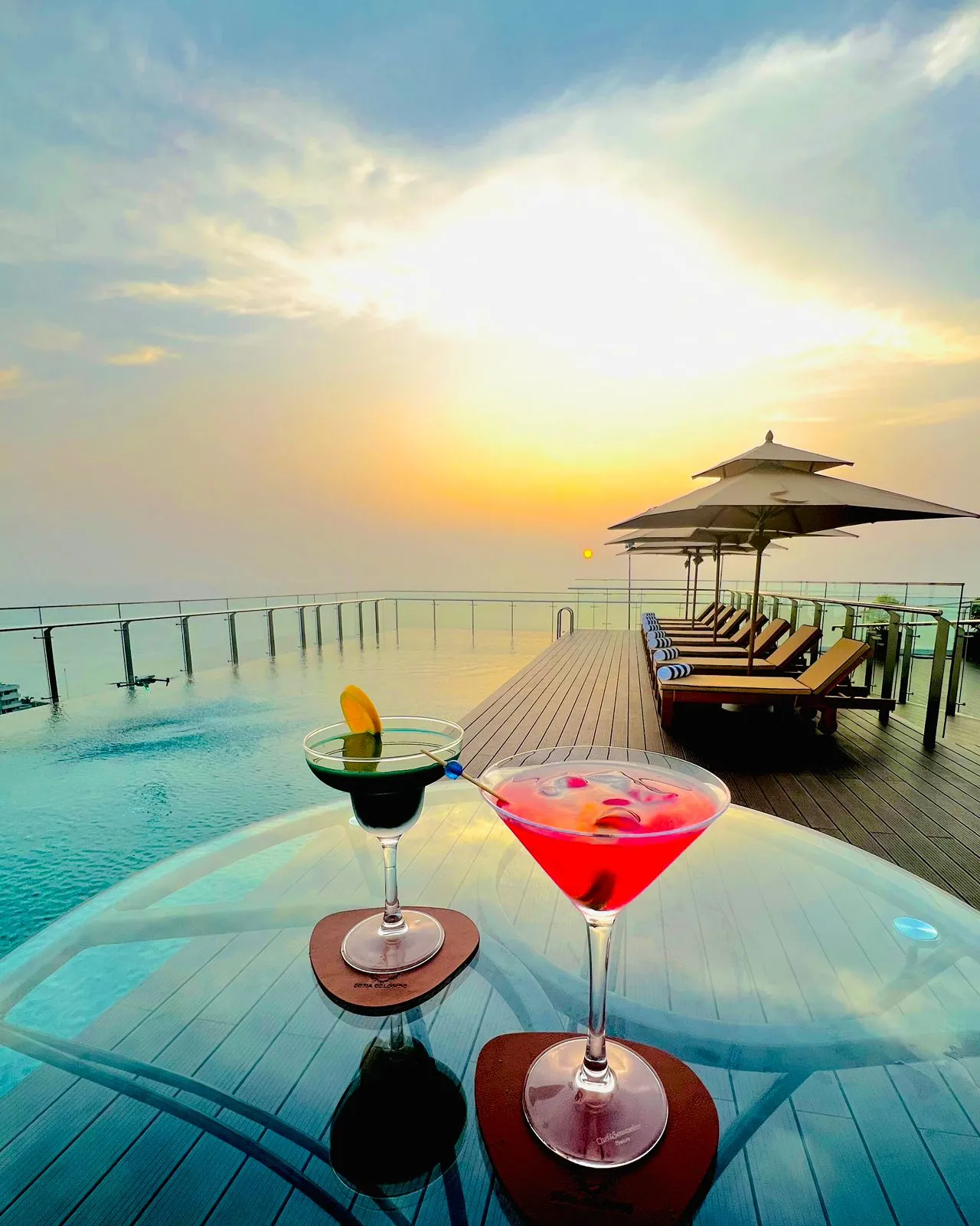 Infinitypool in einem Hotel